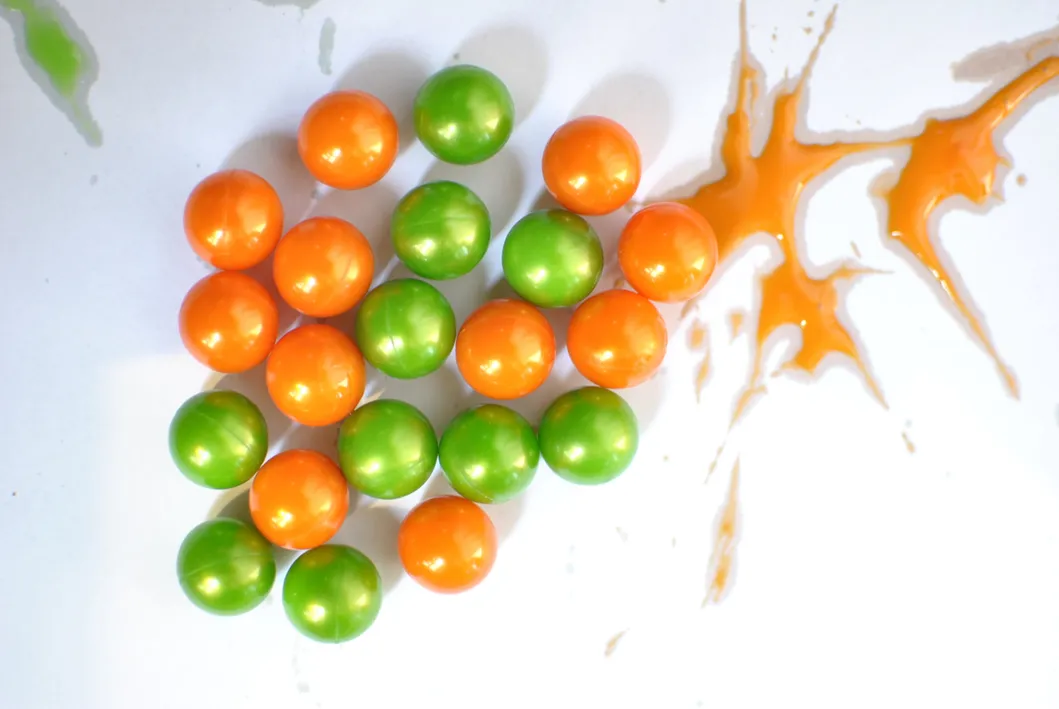 0.50" 0.43" Paintball 0.50 0.43 Inch Caliber Paintball Balls