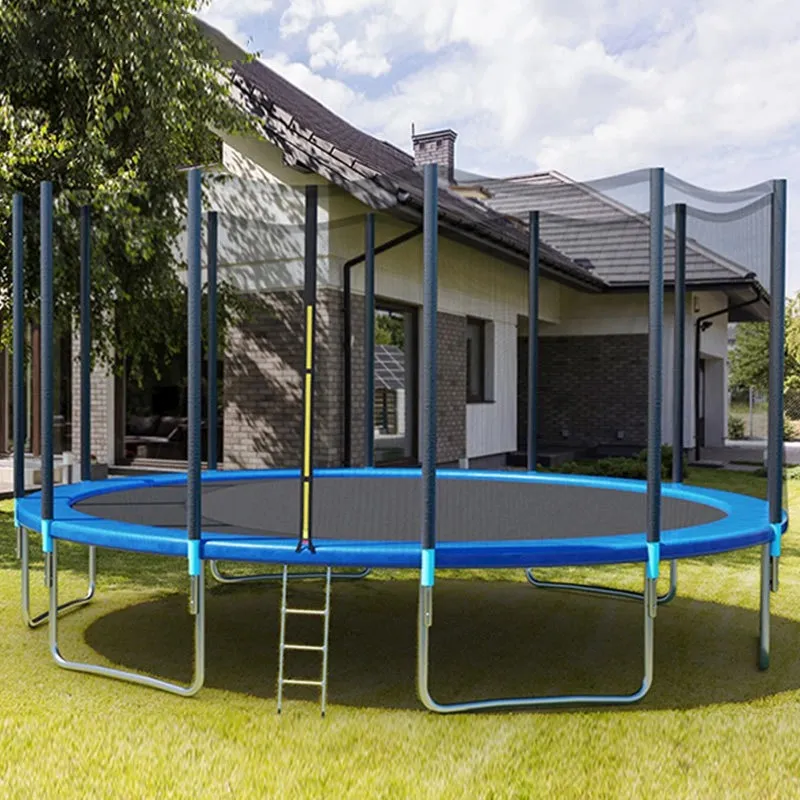 10/12/14/15FT Children Large Trampoline Exercise Indoor Parts Trampoline Outdoor