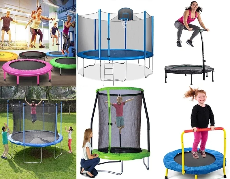15FT Bungee Rebounder Bouncers Resistant Fitness/Exerise Rubber Trampolines