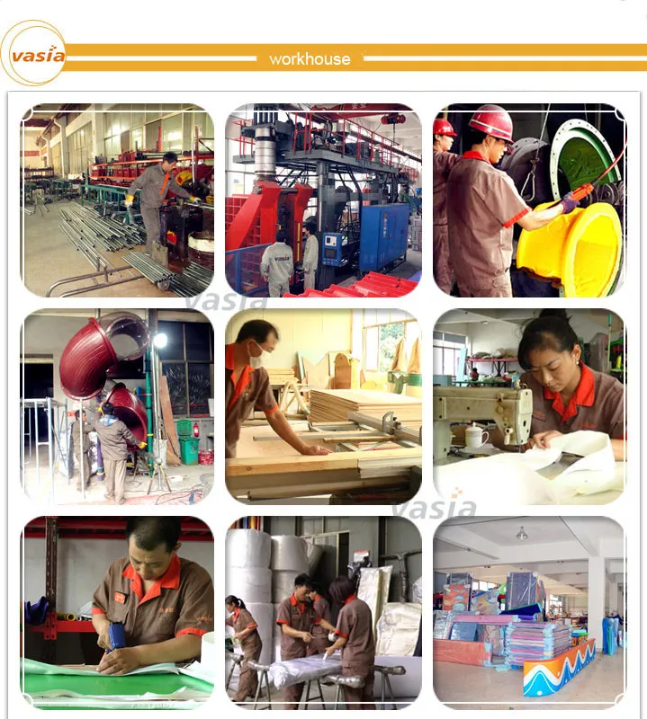 2016 New Big Commercial Indoor Trampoline Park by Vasia (VS6-160328-450A-31D)