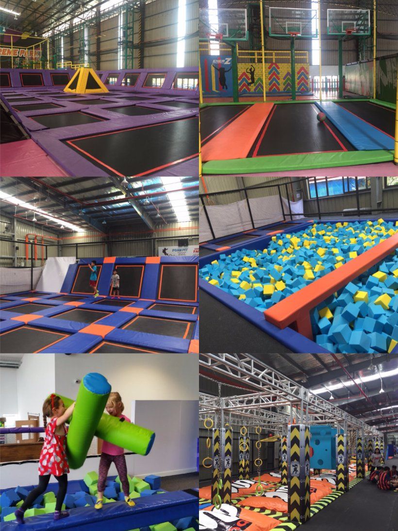 2018 Vasia Trampoline Park with Children Playground for Indoor