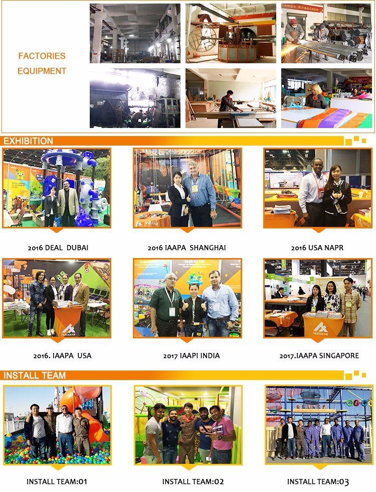 2018 Vasia Trampoline Park with Children Playground for Indoor