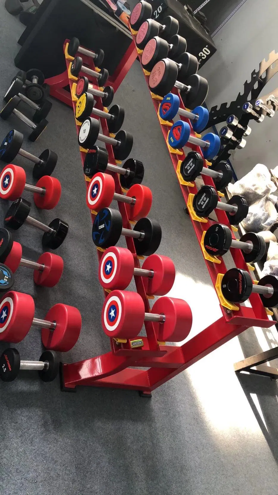 2021 Free Weight Home Fitness Cast Iron Plate with Paint in Pound