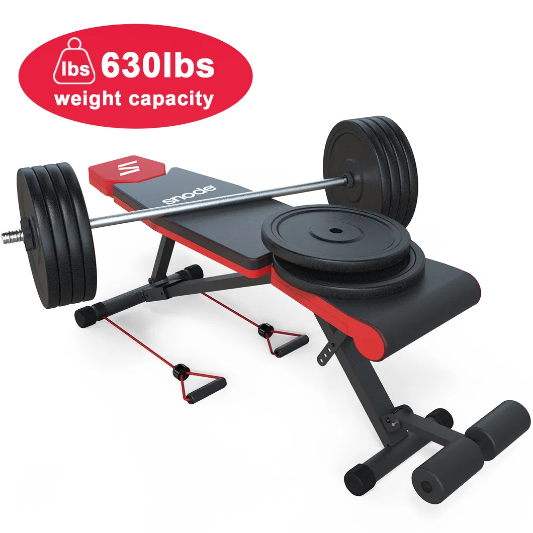 2021 Gym Multi-Function Adjustable Dumbbell Foldable Equipment Home Exercise Workout Chair Press Stool Weight Bench