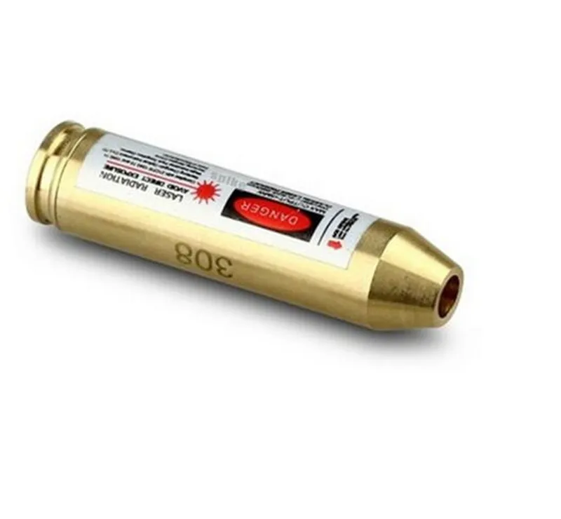 308 Winchester 7.62X51mm. 243 7mm-08 Remington Caliber Cartridge Laser Bore Sighter Boresighter