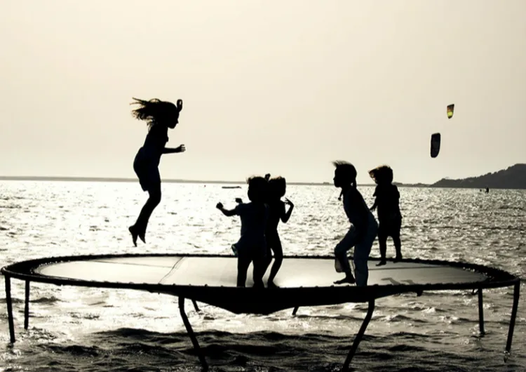 6FT-16FT OEM High Bounce Outdoor Inside Net Spring Enclosure Big Trampoline