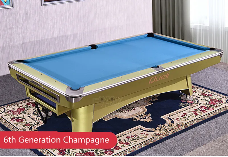 8FT/9FT MDF Pool Table/Solid Pool Table Fancy Nine Ball Billiard Tables