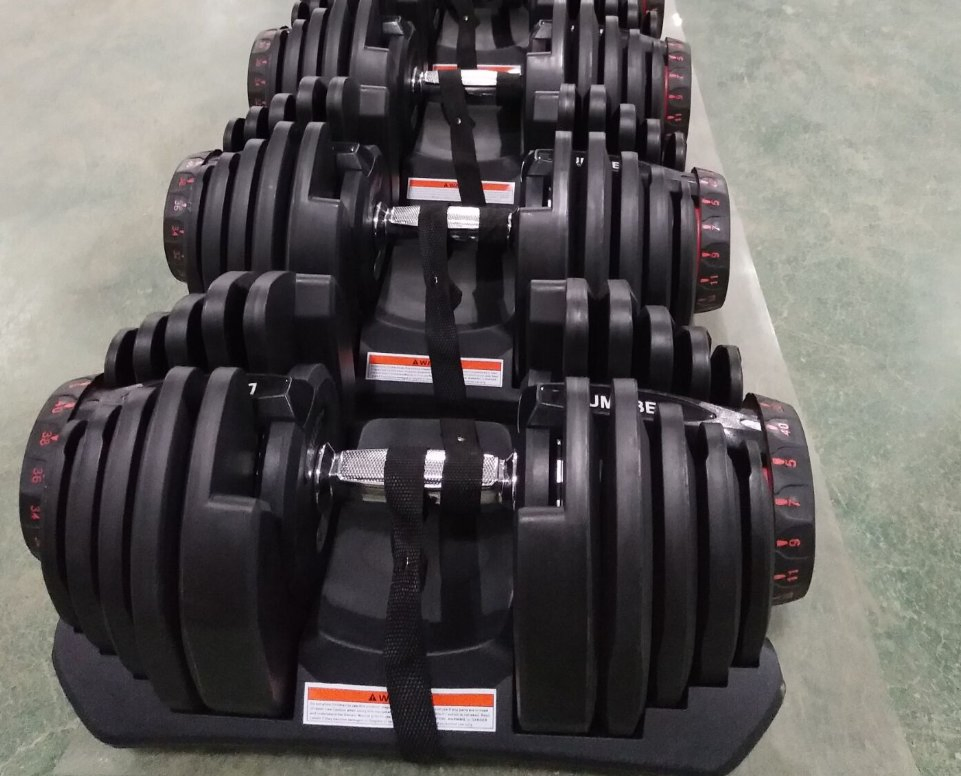 Ad-17 Home Gym Sports Equipment Rubber Coating Adjustable Weight Set/52.5 Lb Adjustable Dumbbell Set Ad-17 Home Gym Sports Equipment Rubber Coating Adjustable Weight Set/52.5 Lb Adjustable Dumbbell Set