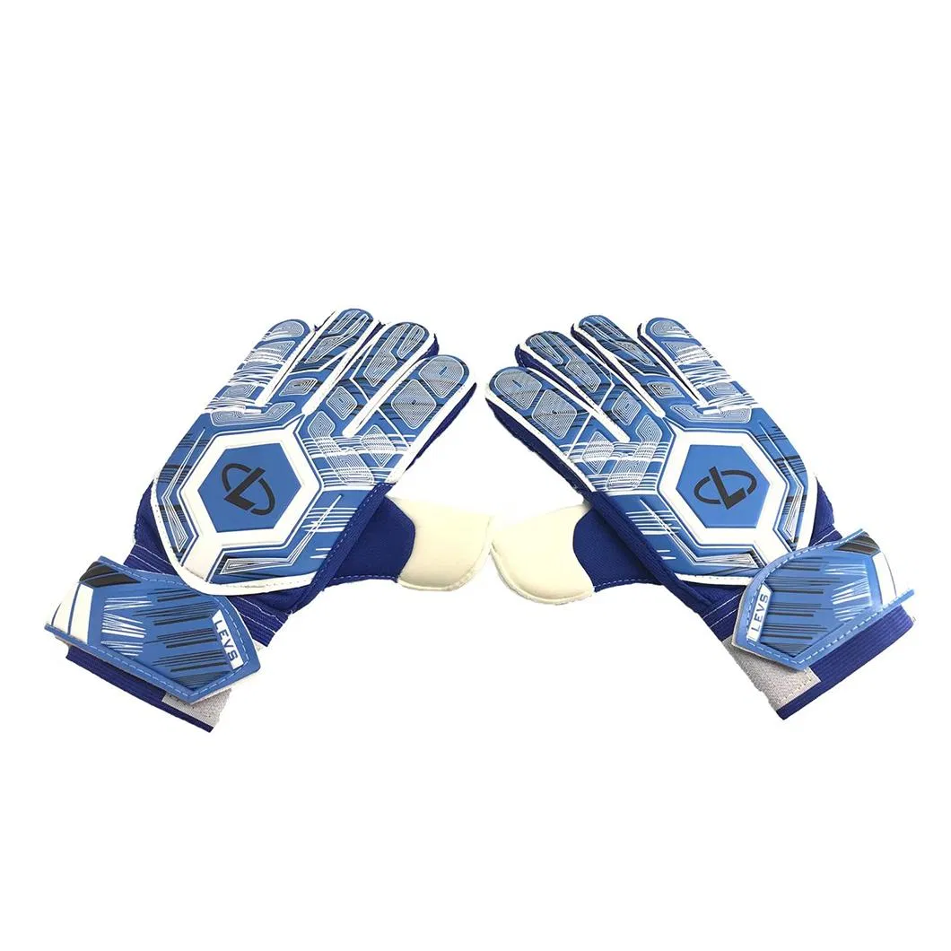 Adult and Children′s Football Latex Wear-Resistant Goalkeeper Gloves in Stock