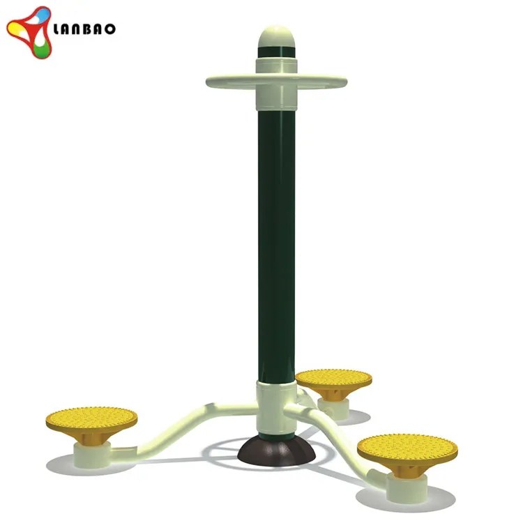 Adult Three Person Waist Twister Outdoor Fitness Equipment