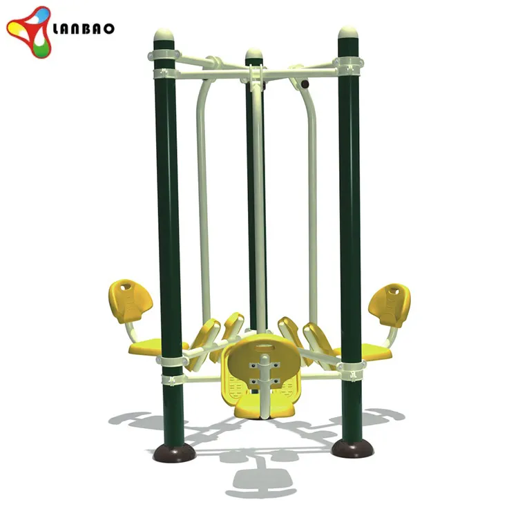 Adult Three Persons Leg Kicker Outdoor Fitness Equipment