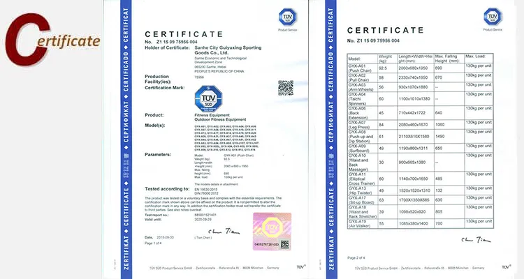 Amusement Park Outdoor Sports Fitness Gym Equipment -The Rider