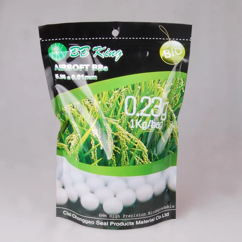 Bio Bullets, 6mm Bb Biodegradable Airsoft BBS Bio Balls 0.23G