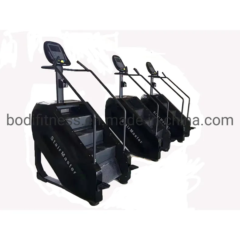 Body Building Gym Equipment Stair Mill Stepper Trainer Machine Stair Master Powered Electric Stair Climber Fitness