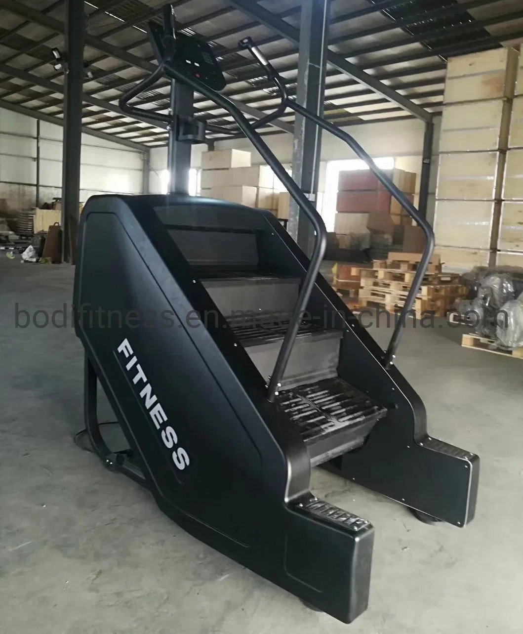 Body Building Gym Equipment Stair Mill Stepper Trainer Machine Stair Master Powered Electric Stair Climber Fitness