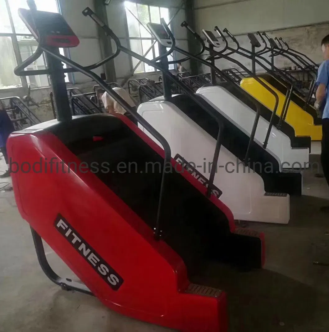 Body Building Gym Equipment Stair Mill Stepper Trainer Machine Stair Master Powered Electric Stair Climber Fitness