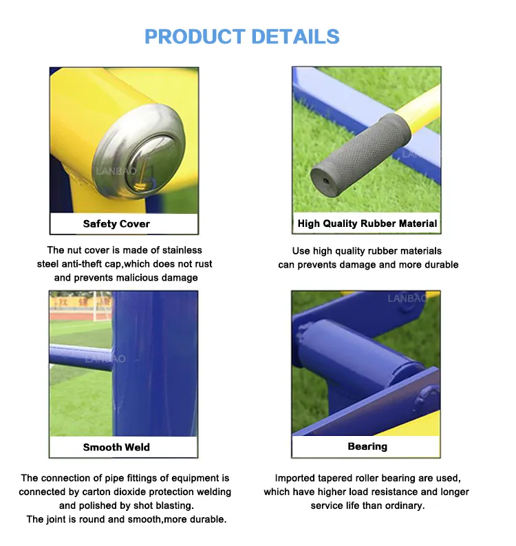 Body Building Outdoor Sports Gym Exercise Fitness Equipment