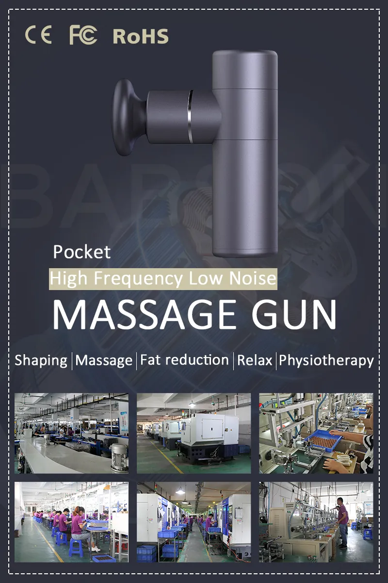 Body Massager Portable Handheld Electric Deep Tissue Muscle Relax Massager