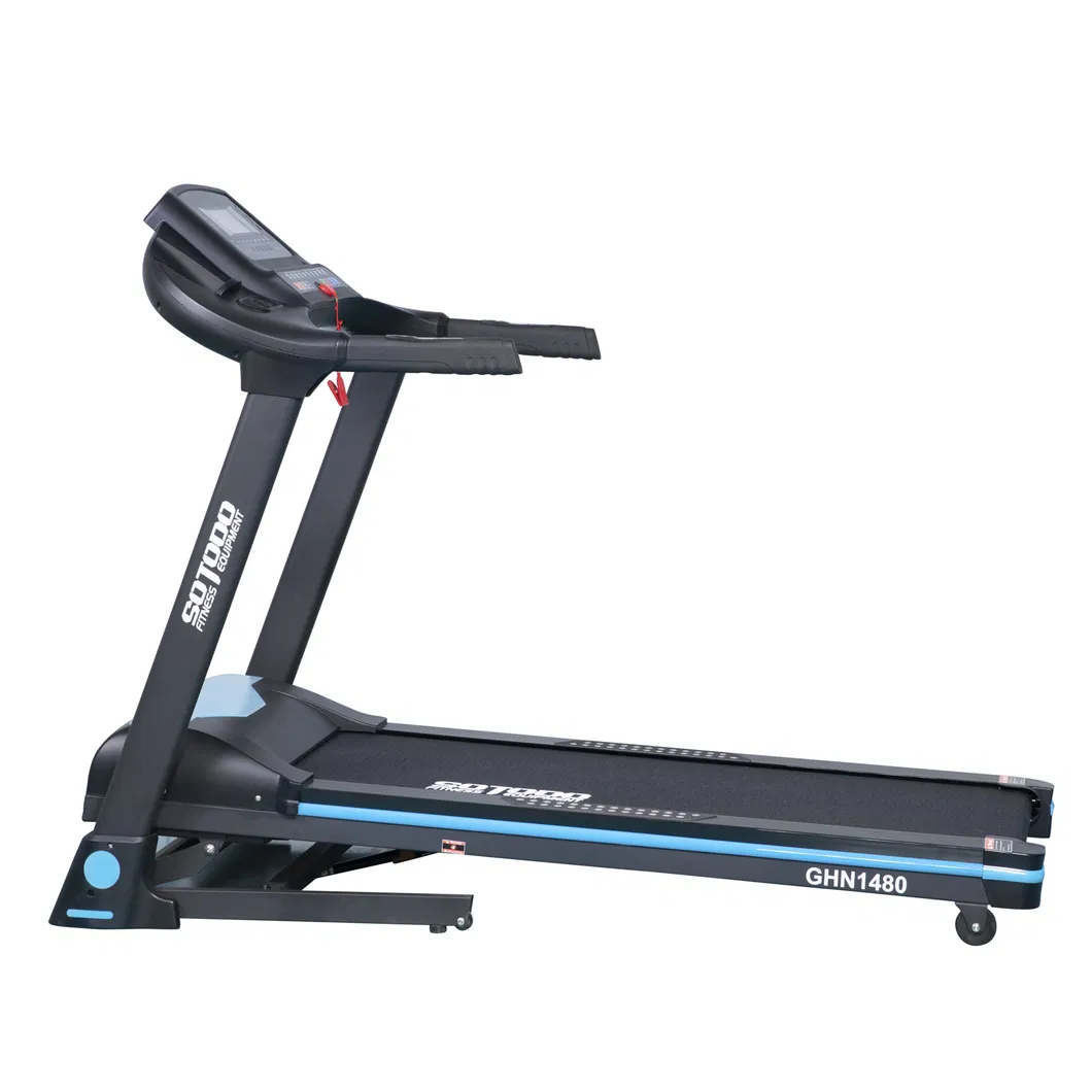 Body Strong Electric Home Gym Semi-Commercial Fitness Treadmill Motorized Electric Machine with Wholesale Factory Price and CE