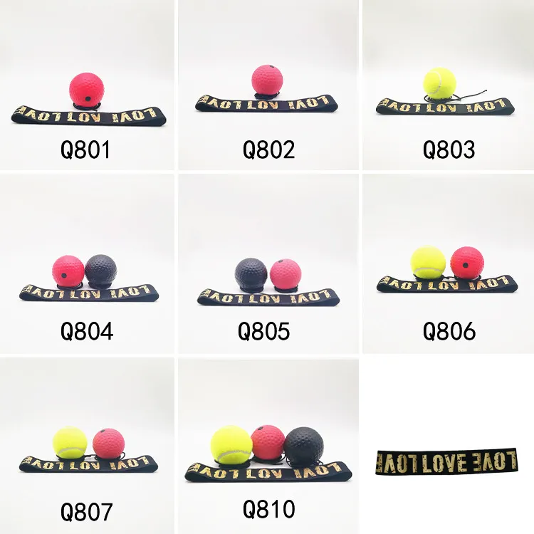 Boxing Reflex Ball, Boxing Equipment Fight Speed with Headband, Improve Hand Eye Coordination