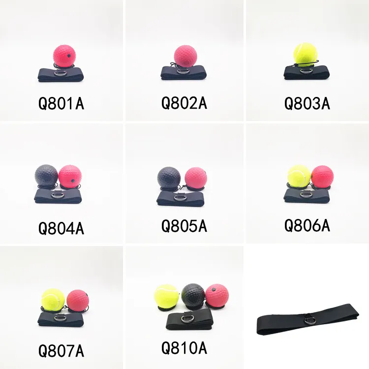 Boxing Reflex Ball, Boxing Equipment Fight Speed with Headband, Improve Hand Eye Coordination