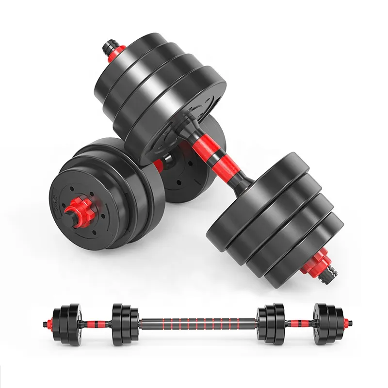 Cast Iron 52.5 Lb Adjustable Hammer Strength Dumbells/Dumbbell Bow 24kg Dumbbell Set 1 24or40kg
