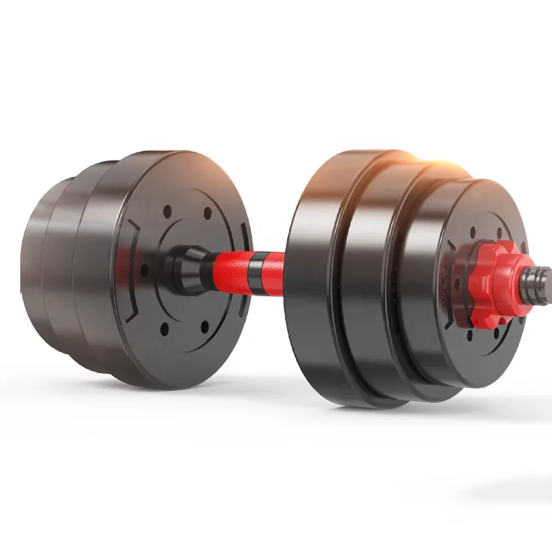 Cast Iron 52.5 Lb Adjustable Hammer Strength Dumbells/Dumbbell Bow 24kg Dumbbell Set 1 24or40kg