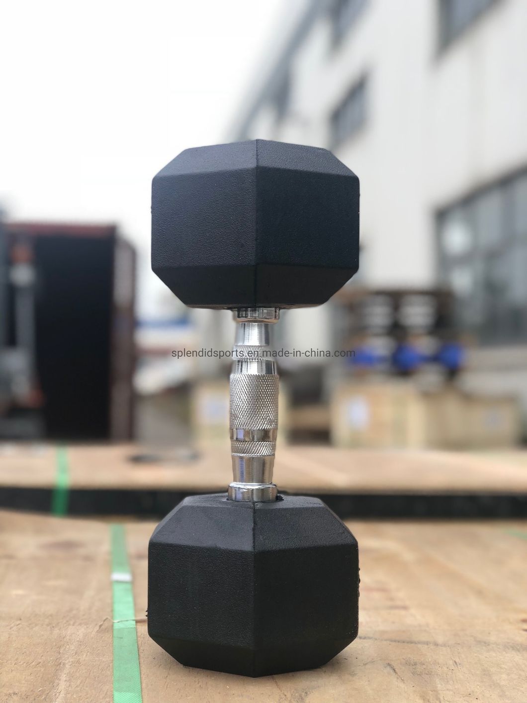 Cheap Customized Mancuerna Lbs Pound Fix Dumbell Rubber Iron Hex Dumbbell 15lb 20lb 25lb 30lb 35lb 40lb 45lb 50lb Dumbbells