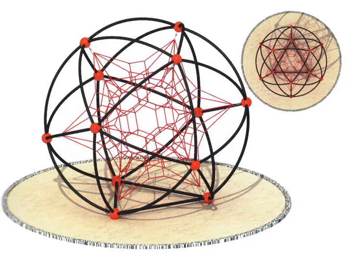 Children Outdoor Metal Climbing Frame Structure