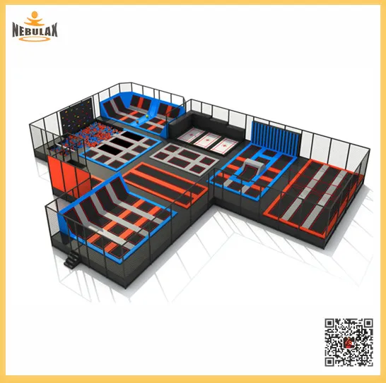 China Amusement Wholesale Indoor Trampoline Park for Adult