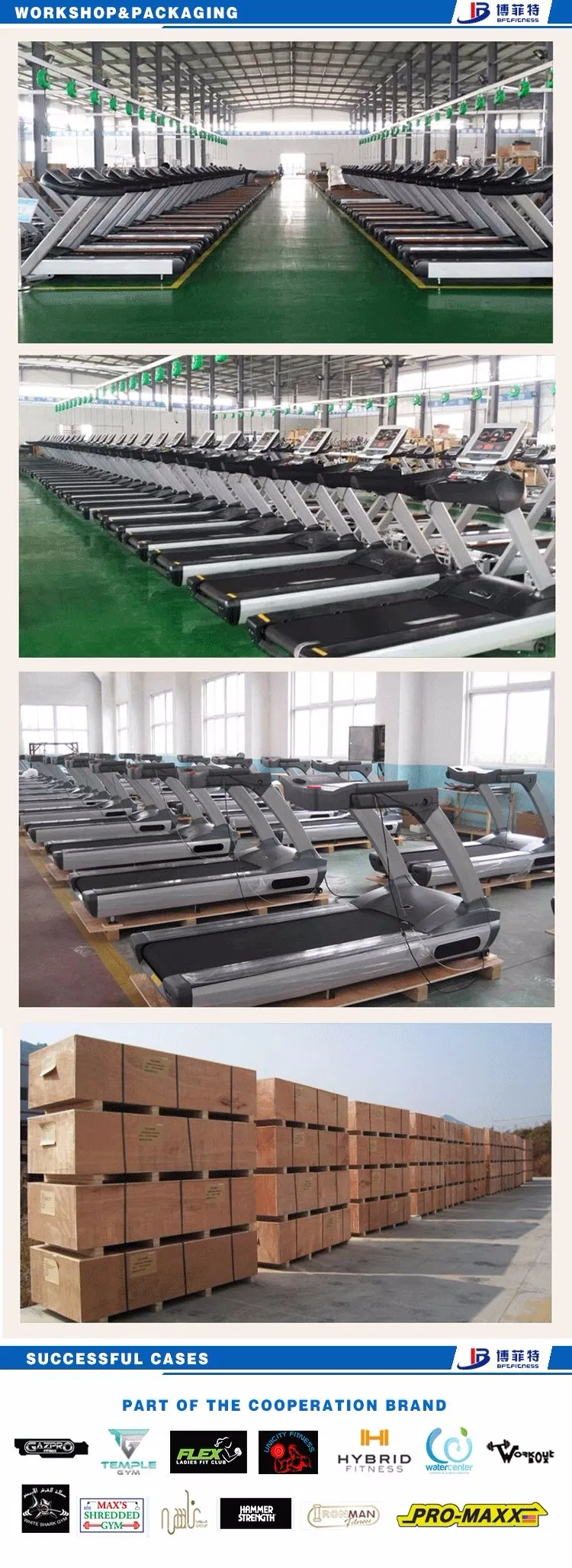 Commercial Fitness Life Gear Magnetic Treadmill (BCT04)