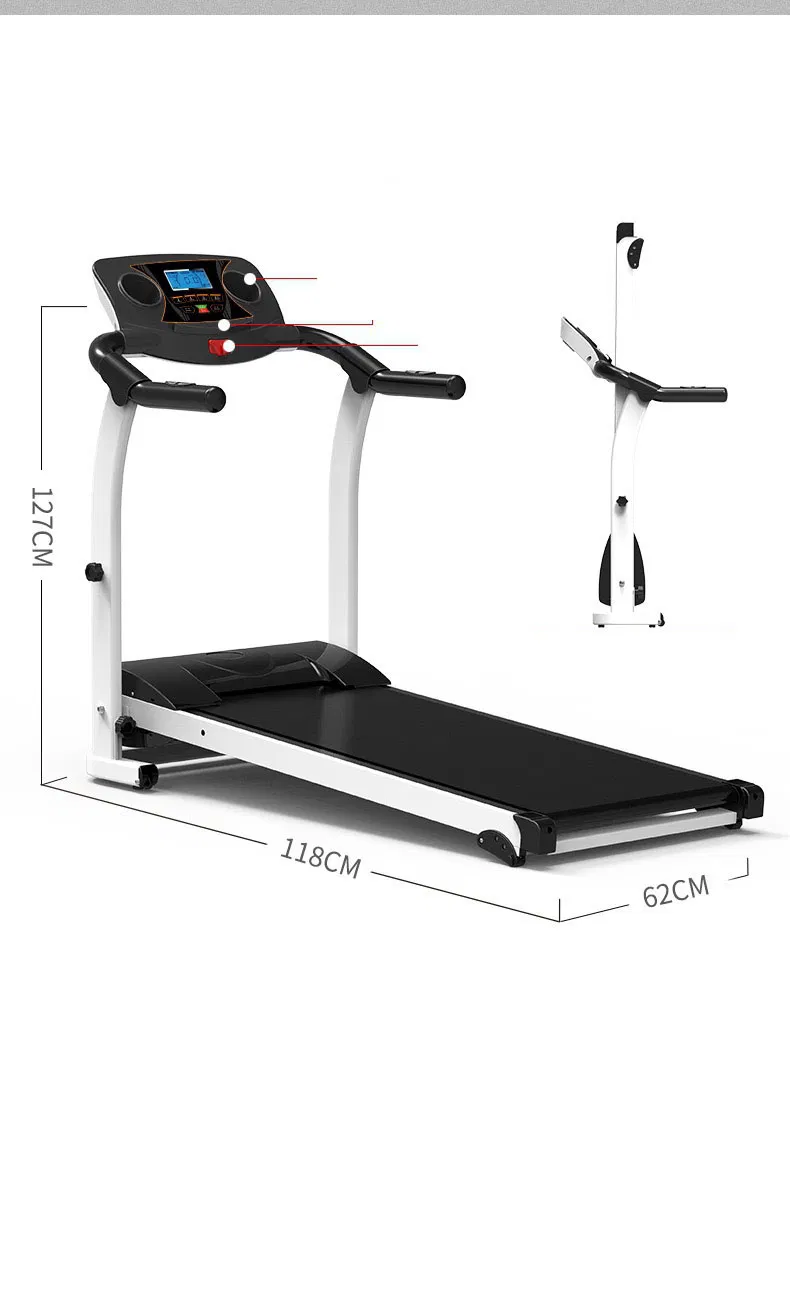 Commercial Running Machine Sports Electronic CT Walking Belt Gym Wide Runway Running Fitness Equipment Home Treadmill