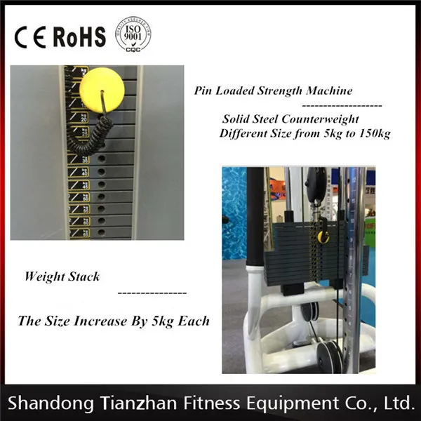 Crossover Cable Fitness Gym Equipment for Commerial Gym Use/ Tz-6018