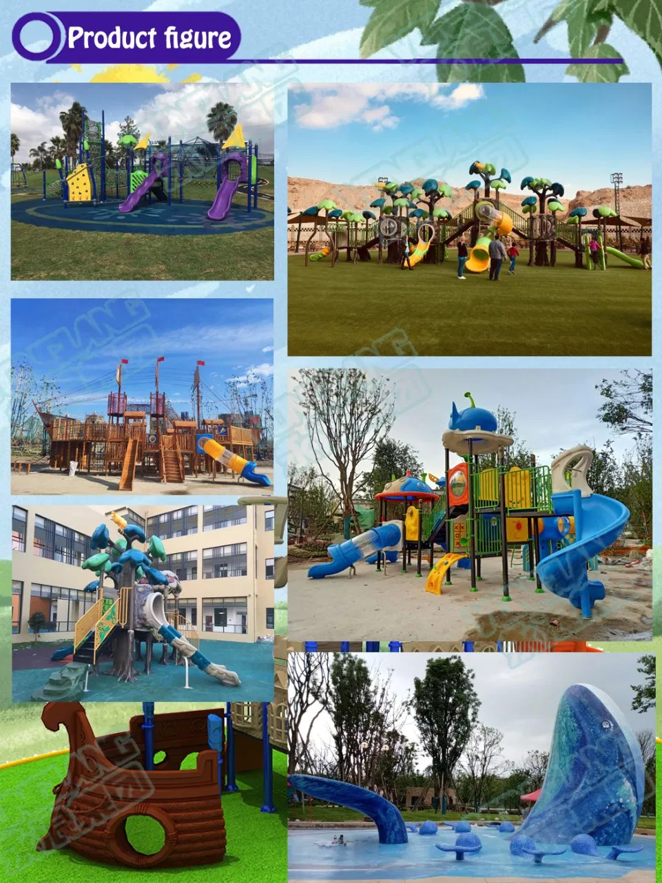 Customized Playground Indoor Trampoline for Sale