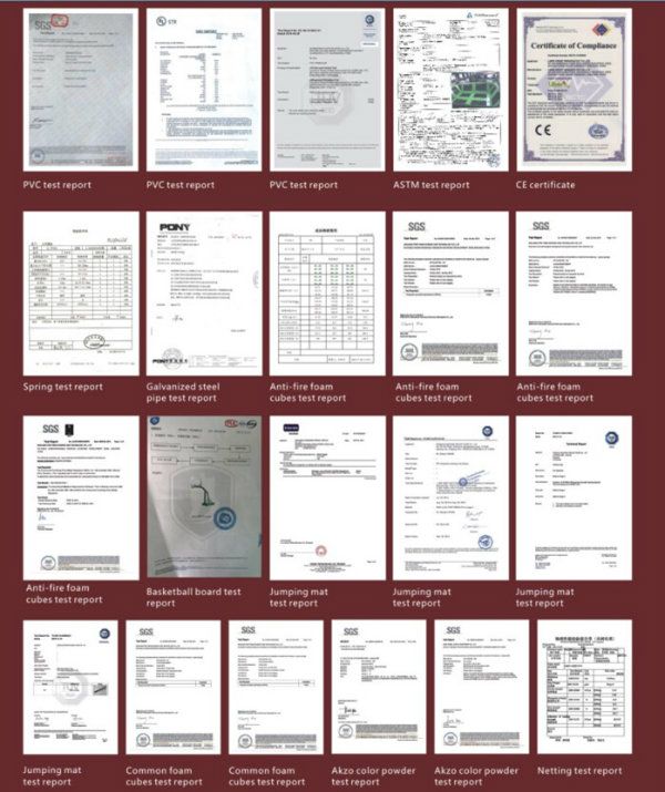 Dodgeball Court of Australian Project Commericial Indoor Trampoline