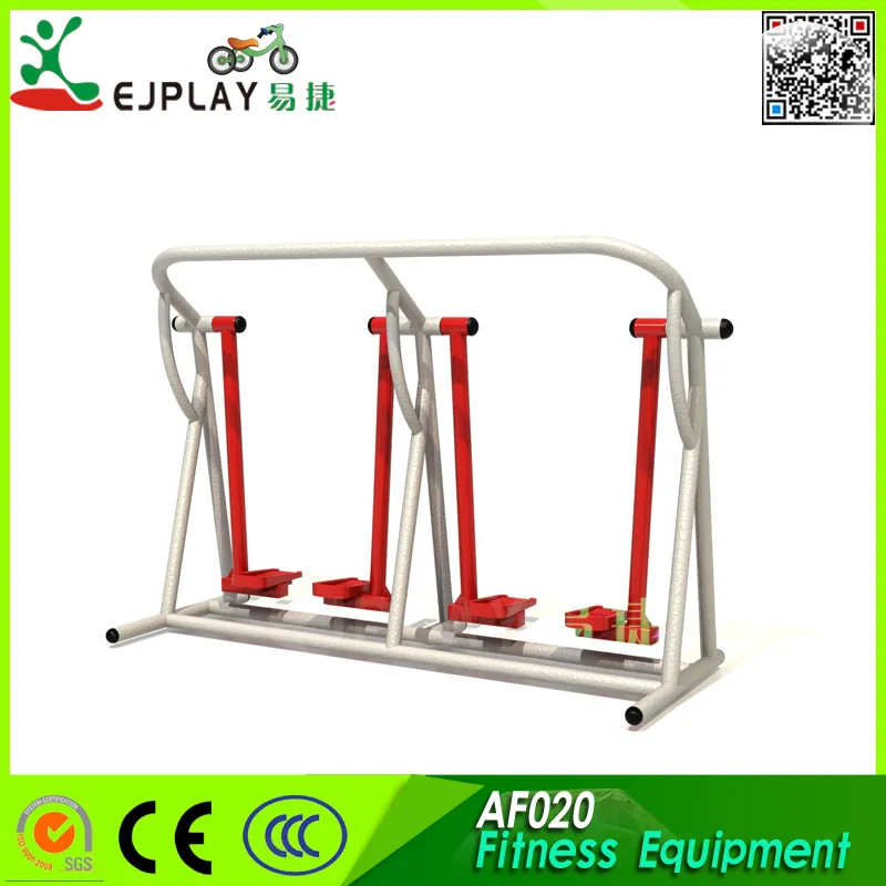 Double Person Park Outdoor Fitness Equipment Stride Air Walker