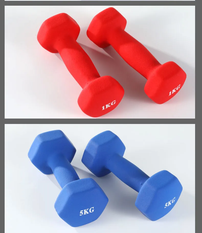 Dumbbells Color Weight Loss Exercise for Children Dumbbells Home Fitness Equipment Fitness Products Gym Equipment
