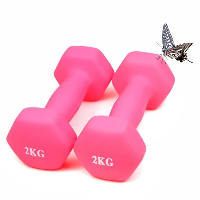 Dumbbells Color Weight Loss Exercise for Children Dumbbells Home Fitness Equipment Fitness Products Gym Equipment