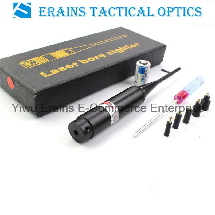 Erains Tac Optics Red Laser Bore Sighter for. 22 to. 50 Caliber Laser Boresighter Riflescope for Hunting