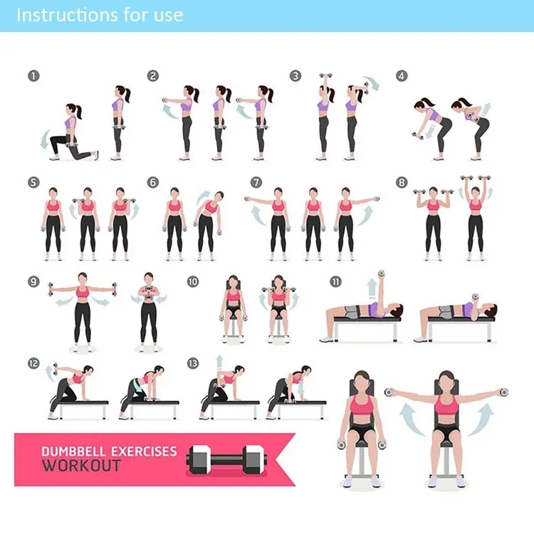 Factory Cheap Price Power Dumbbells 100lb 4kg Original∈ Stock