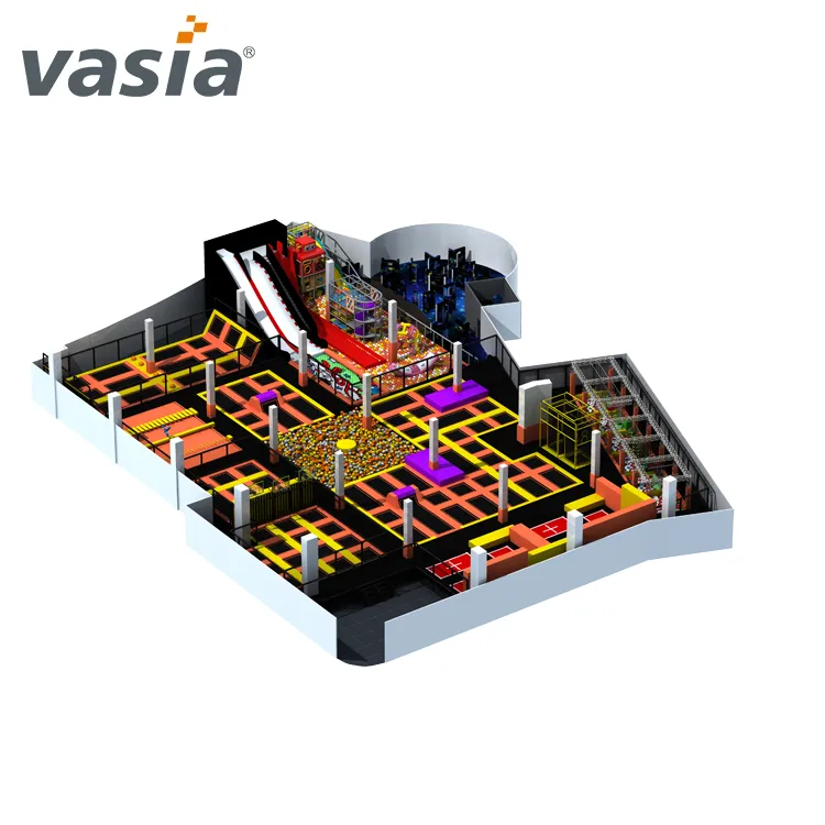 Factory Commercial Colorful Customized High Quality Plastic Children Outdoor Amusement Park Equipment, Kids Indoor