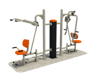 Factory Customized High Quality Outdoor Fitness Equipment Disable Fitness Equipment Playground