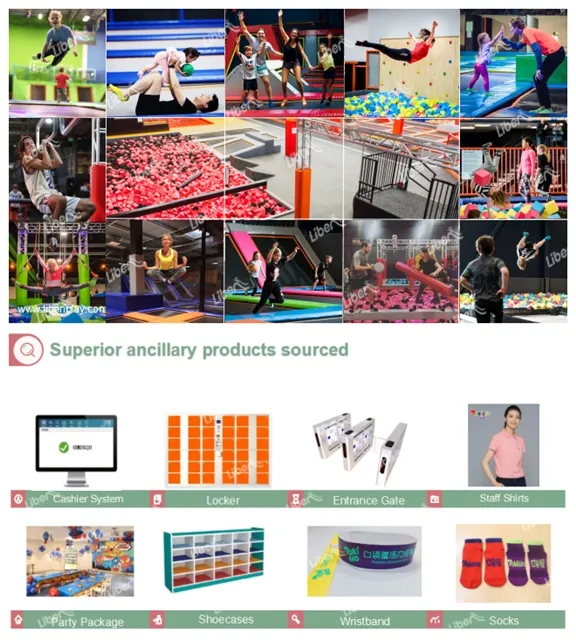 Factory Price Indoor Trampoline Court Manufacturer