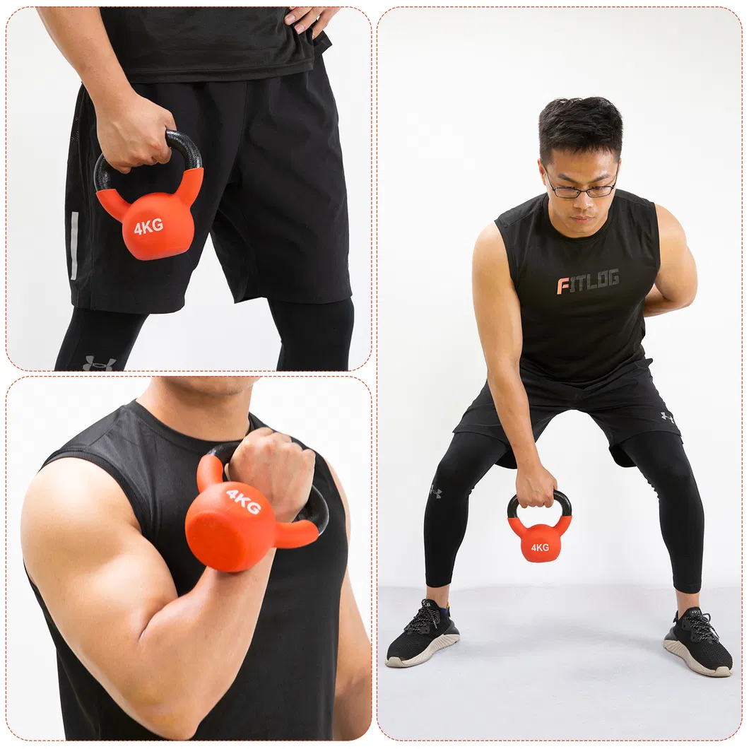 Factory Steel Kettlebell Competition for Gymnasium Fitness