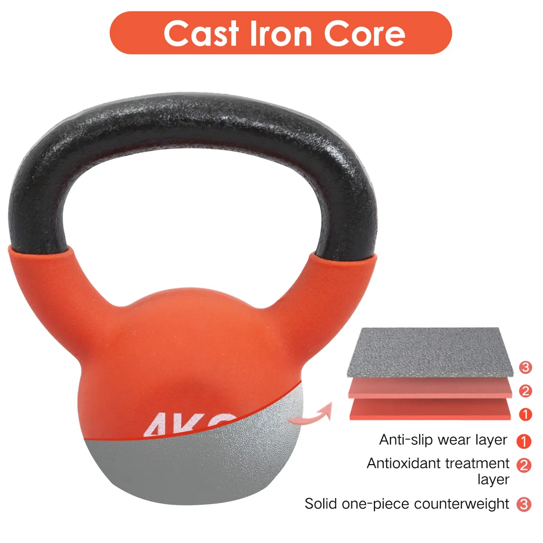 Factory Steel Kettlebell Competition for Gymnasium Fitness