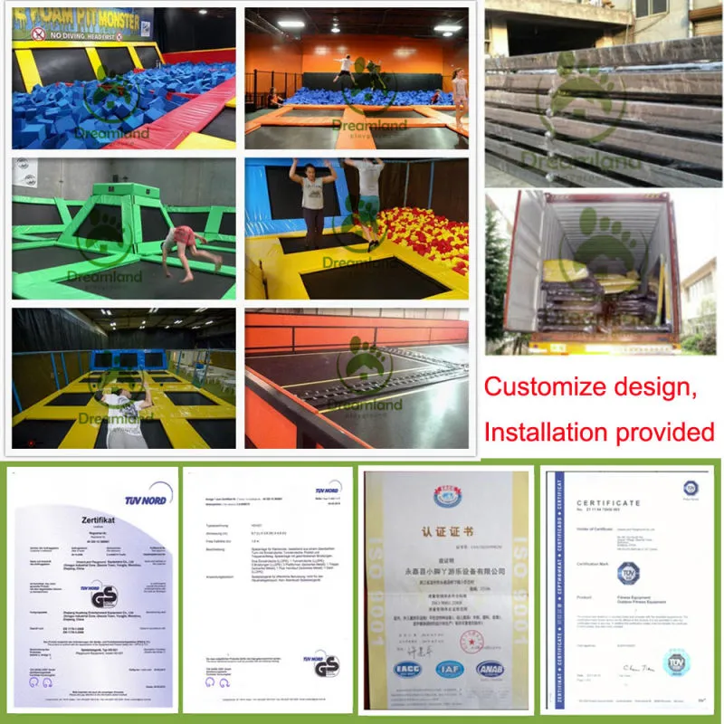 Fire Resistance Indoor Trampoline Foam for Foam Pit