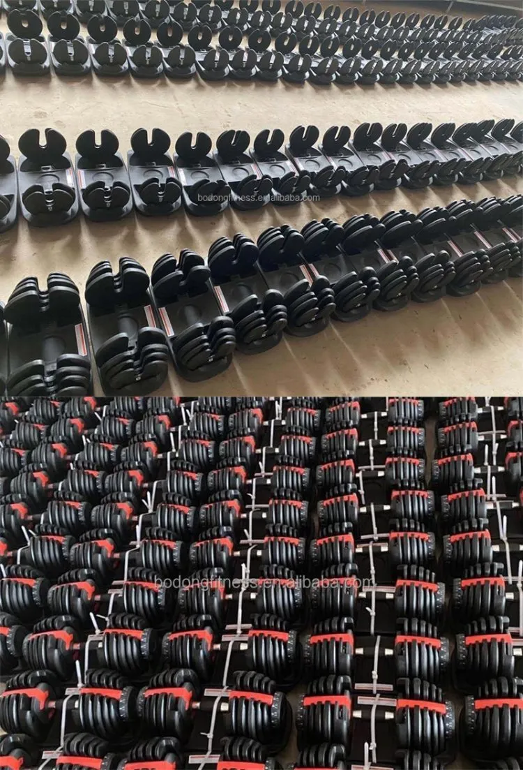 Fitness Equipment 24kg 40kg Adjustable Dumbbell Set for Body Building