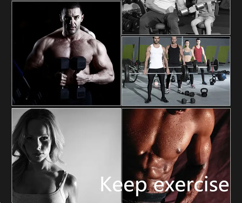 Fjjw Fitness Gym 5lbs 10lbs 15lbs 20lbs 25lbs 30lbs 35lbs 40lbs Rubber Hex Dumbbell Set