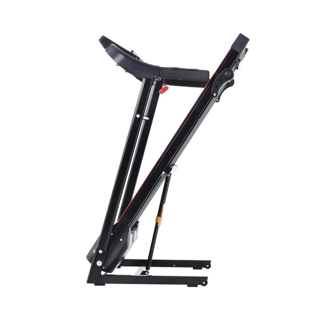 Folding Electric Treadmills Walking Jogging Exercise Machine for Small Space, LCD Display 12 Speed Levers