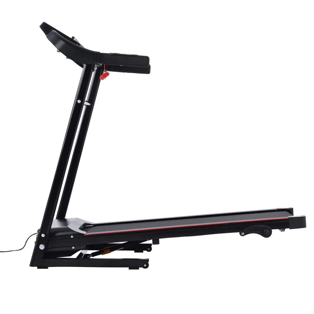 Folding Electric Treadmills Walking Jogging Exercise Machine for Small Space, LCD Display 12 Speed Levers